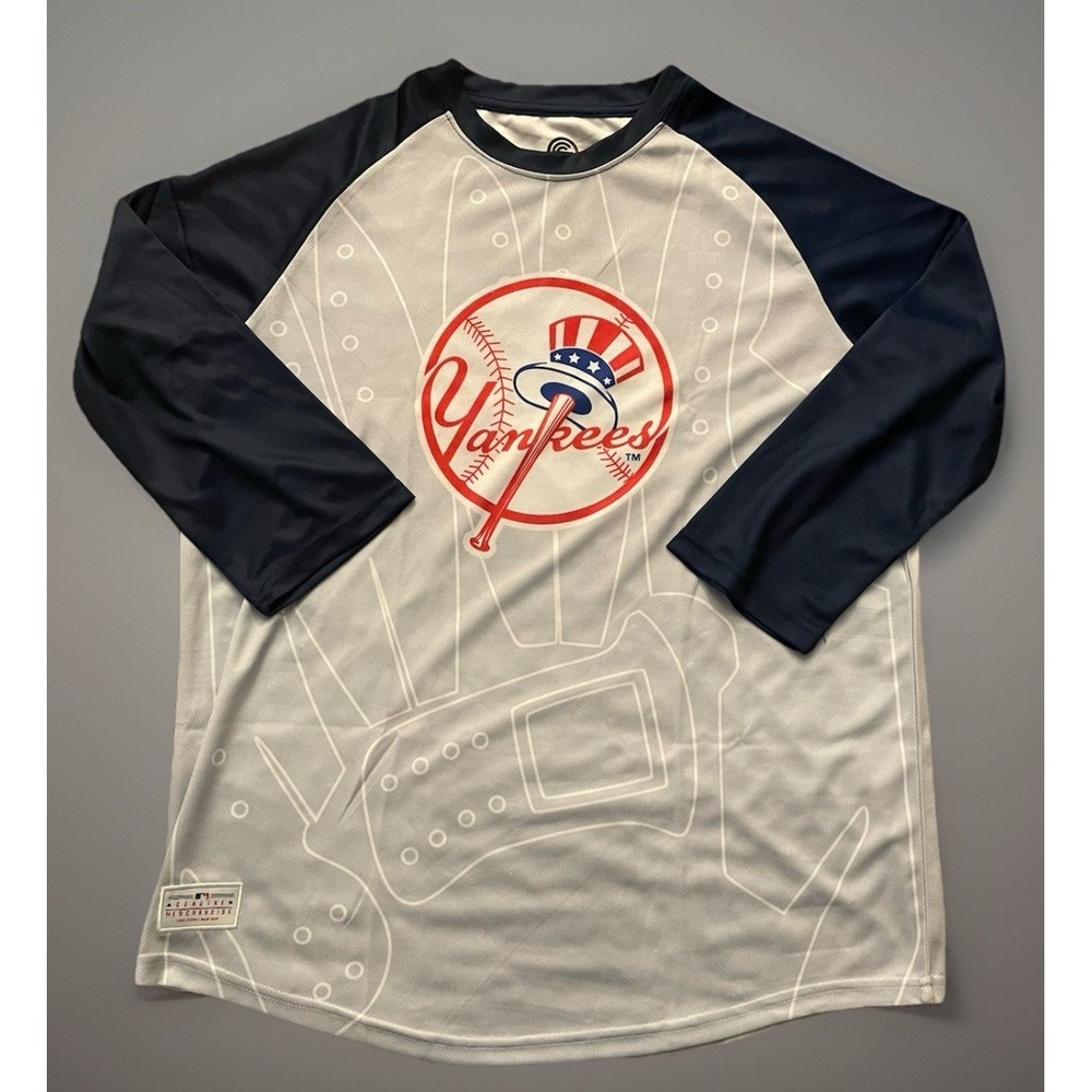 New York Yankees SportsCrate Limited Edition Raglan Sleeve Shirt MLB Large JBHS